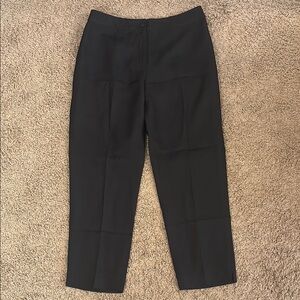 Talbots Elegant Black Silk Pants